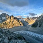 Escalade sur l'Envers des Aiguilles de Chamonix avec l'appli Veezer